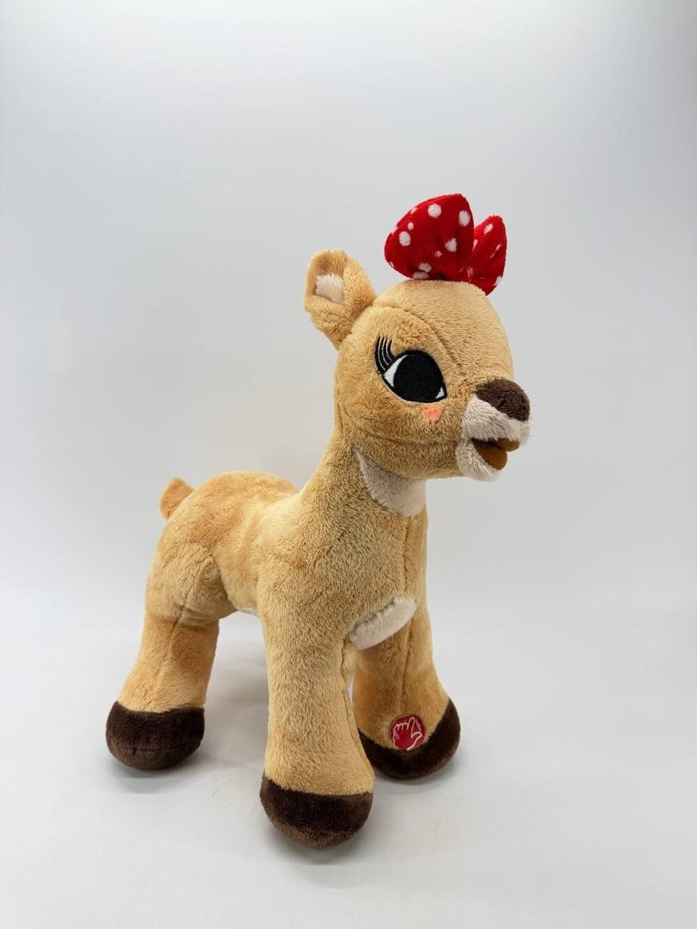 Dan Dee Clarice Singing Plush Rudolph Red-Nosed Reindeer Christmas Toy
